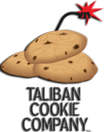 Taliban Cookie Company logo.